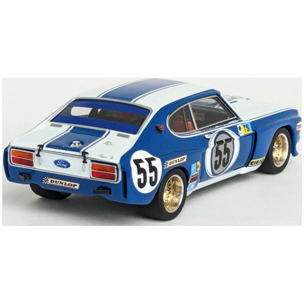 24 heures du Mans 1973 - Ford Capri LV / Groupe TS 54 Hans Heyer - Gerry Birrell / Abandon 55 Dieter Glemser - John Fitzpatrick - Hans Heyer / Abandon #ford #capri #lemans24 #les24heures #lm1973